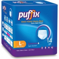 پوشک بی اختیاری بزرگسال شورتی پوفیکس لارج PUFFIX LARG